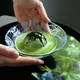 Glass Hira Chawan Giyaman Ryūsui
