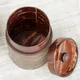 Cherry Bark Tea Caddy Shimofuri Medium